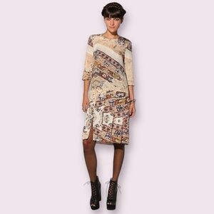 Carin Wester Drop Waist Flapper Front Dress